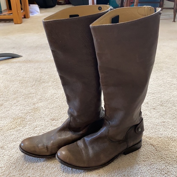 Frye Melissa back zip boots - Picture 2 of 9
